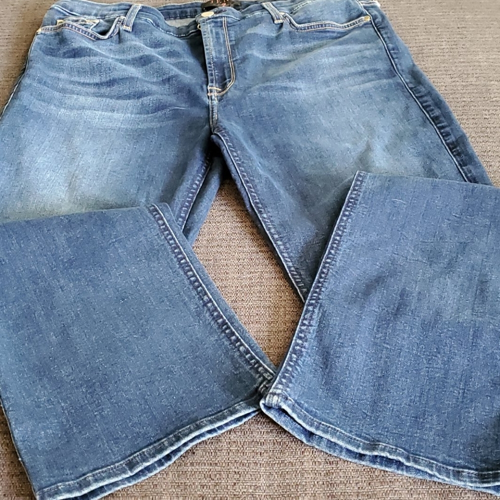 Jen 7 by 7 for all mankind, slim bootcut sz 14 - Picture 2 of 4